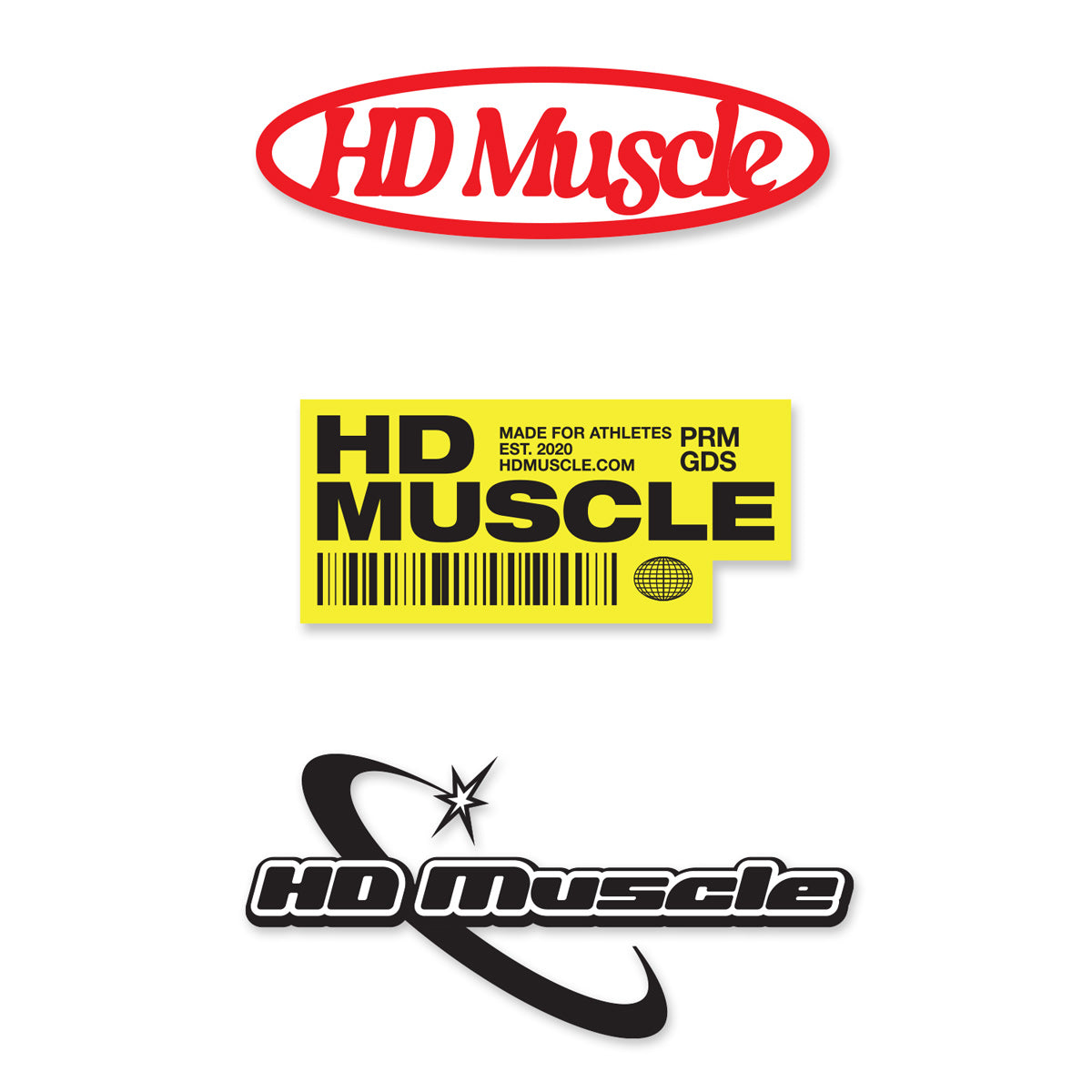 Sticker Pack - HD MUSCLE CA