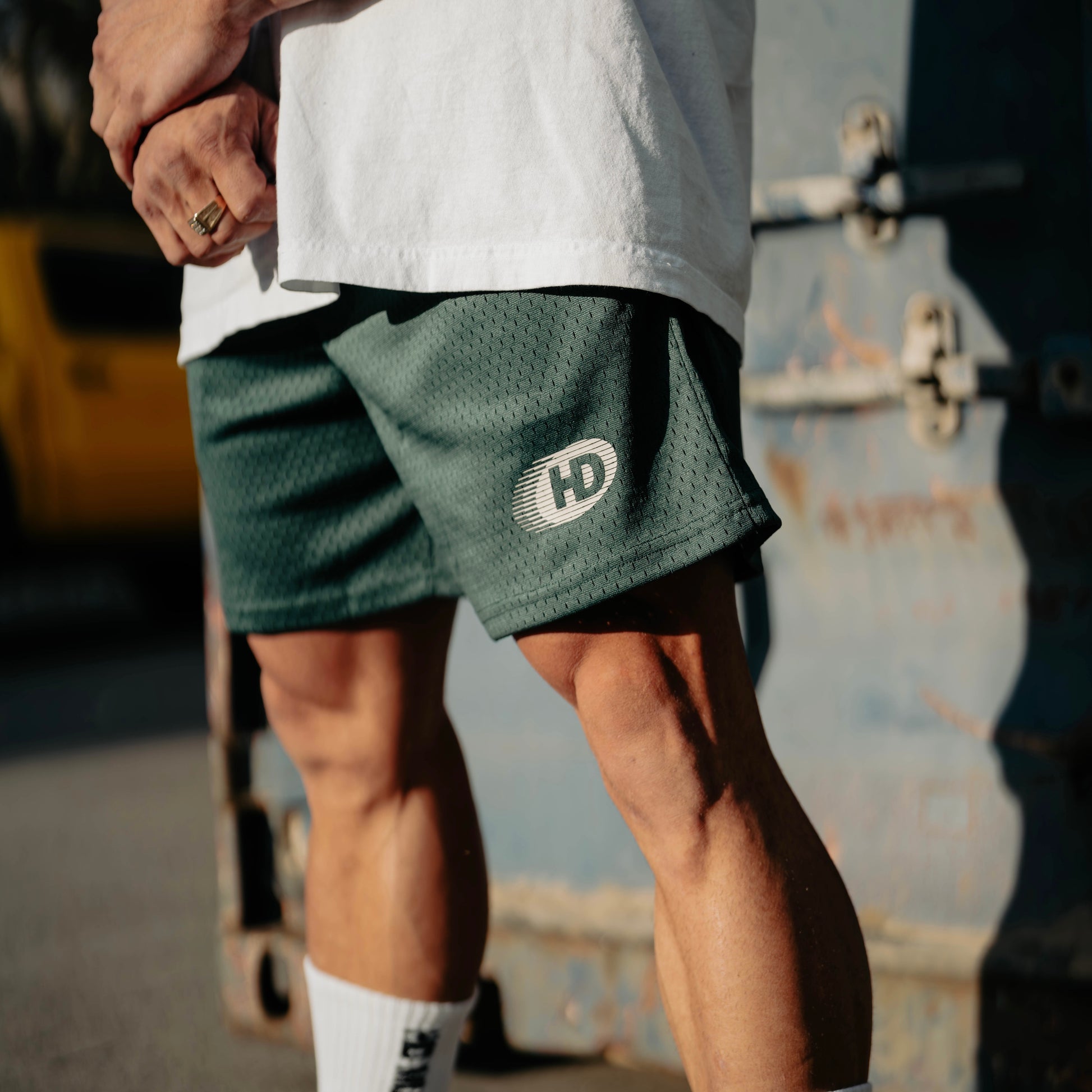 Community Mesh Shorts — Forest - HD MUSCLE CA