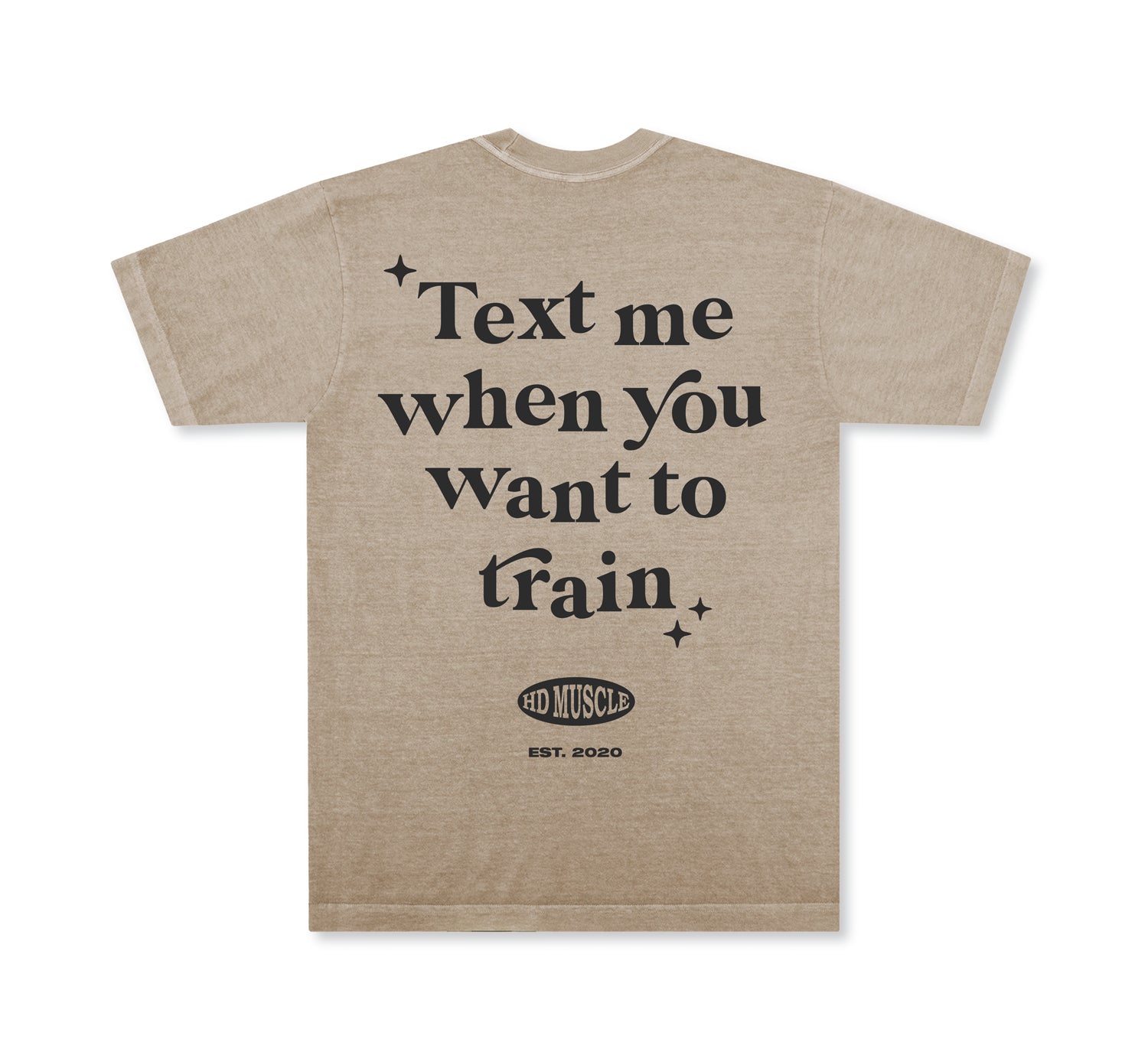 Text Me T-Shirt — Mushroom - HD MUSCLE CA